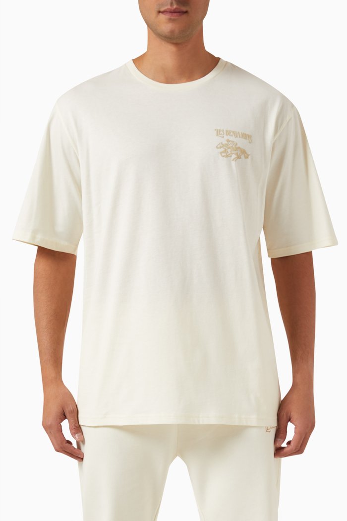 

Oversized T-shirt in Cotton Jersey, Neutral