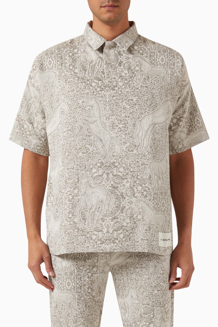 

Polo Shirt in Cotton Jersey, Multicolour