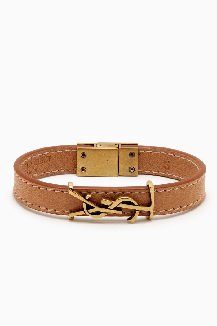 

Opyum Bracelet in Smooth Leather, Brown