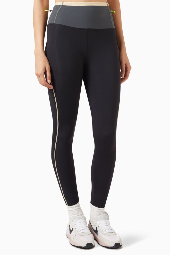 

Mark One 7/8 Leggings in Recycled Nylon, Black