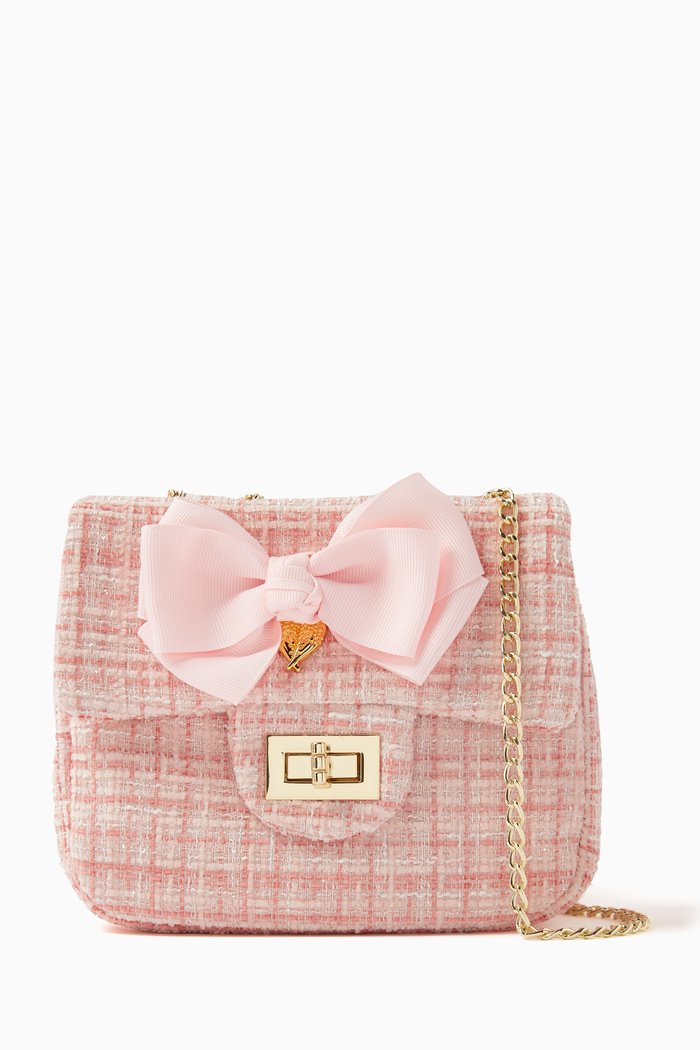 

Fairy Tweedy Bag in Polyester, Pink