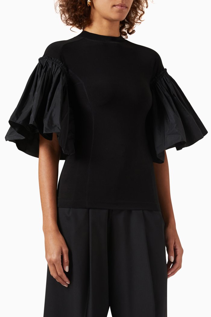

Lili Top in Stretch-jersey, Black