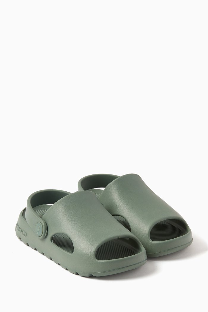 

Morris Sandals in PVC, Green