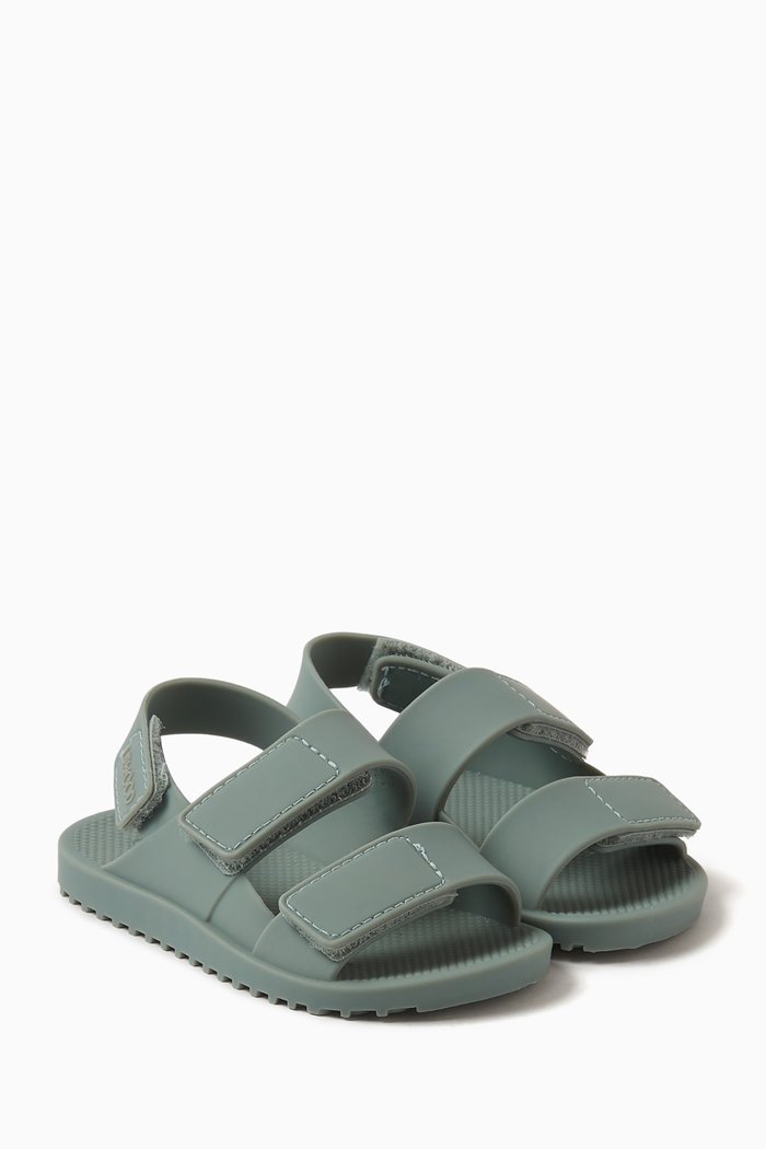 Joy Sandals in PVC, Green
