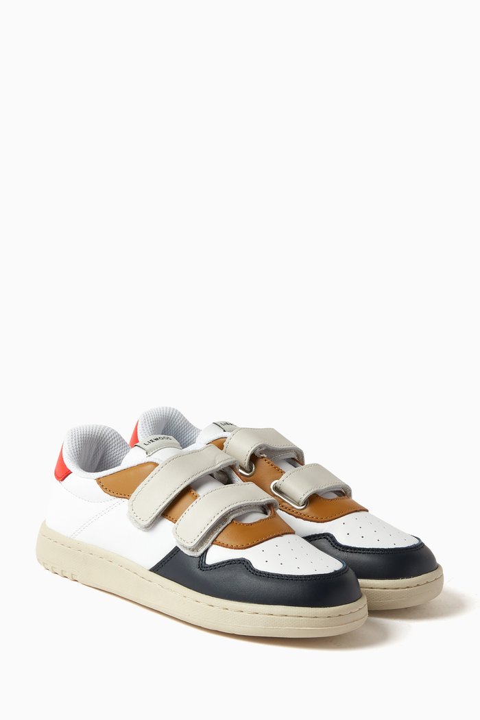 

Drew Sneakers in Leather, Blue