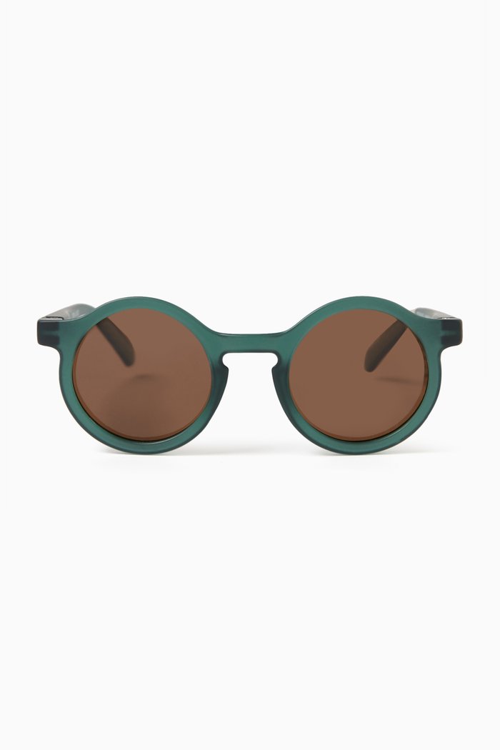 Darla Sunglasses in Recycled Polycarbonate, Green
