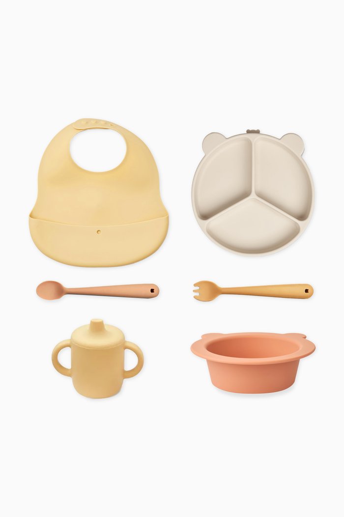 

Stina Gift Set in Silicone, Yellow