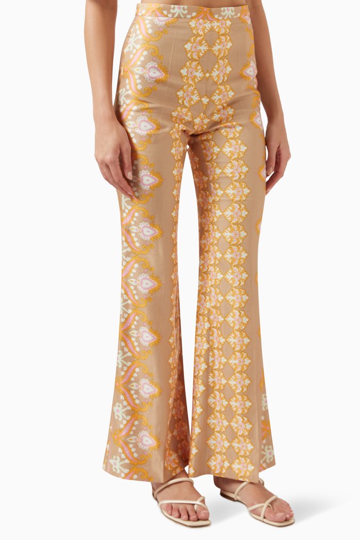 

Mysore Pants in Viscose & Linen, Neutral
