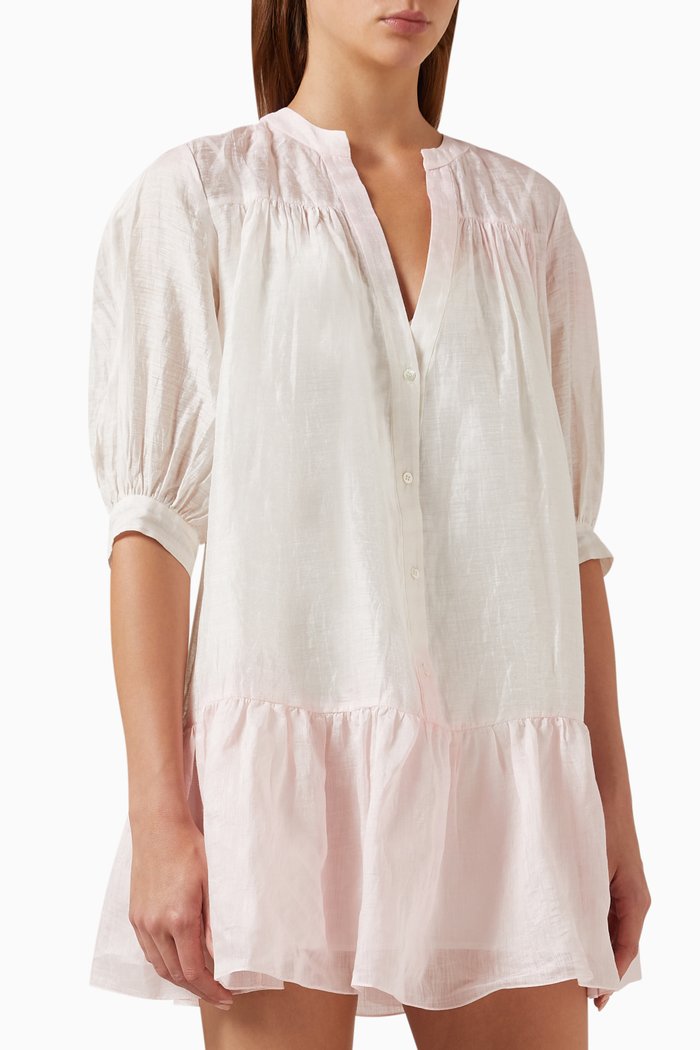 

Yarely Dress in Linen-blend, Multicolour