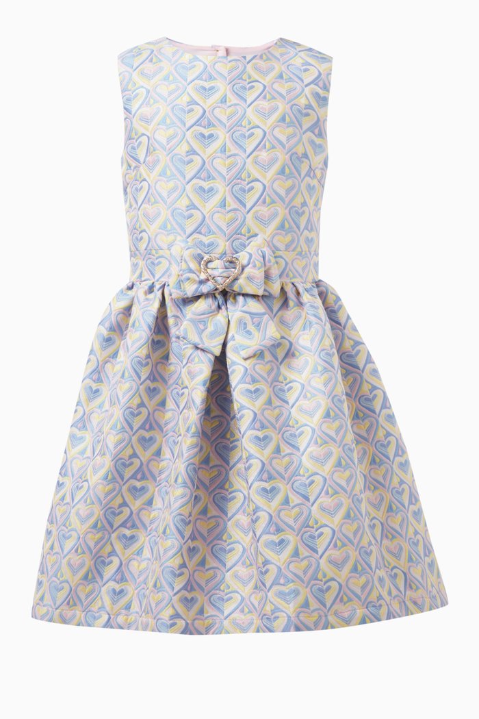 

Sydney Heart Cut-out Dress, Blue