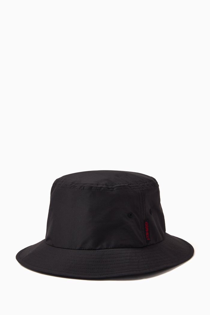 

Bucket Hat in Shell Nylon, Black