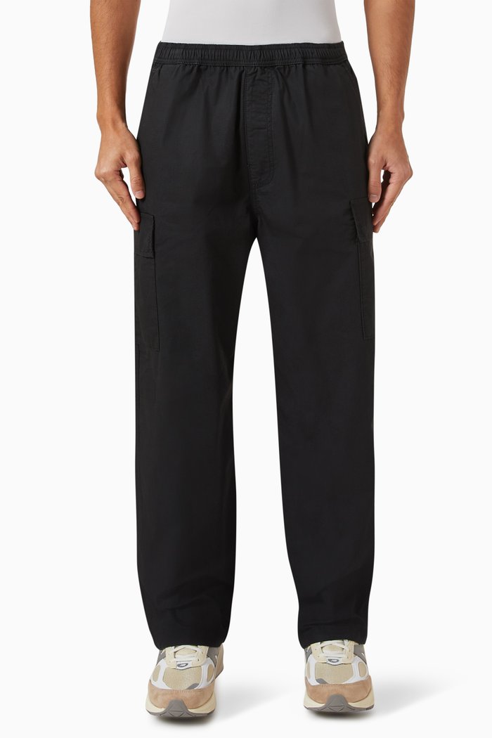 

Ripstop Cargo Pants in Cotton, Black