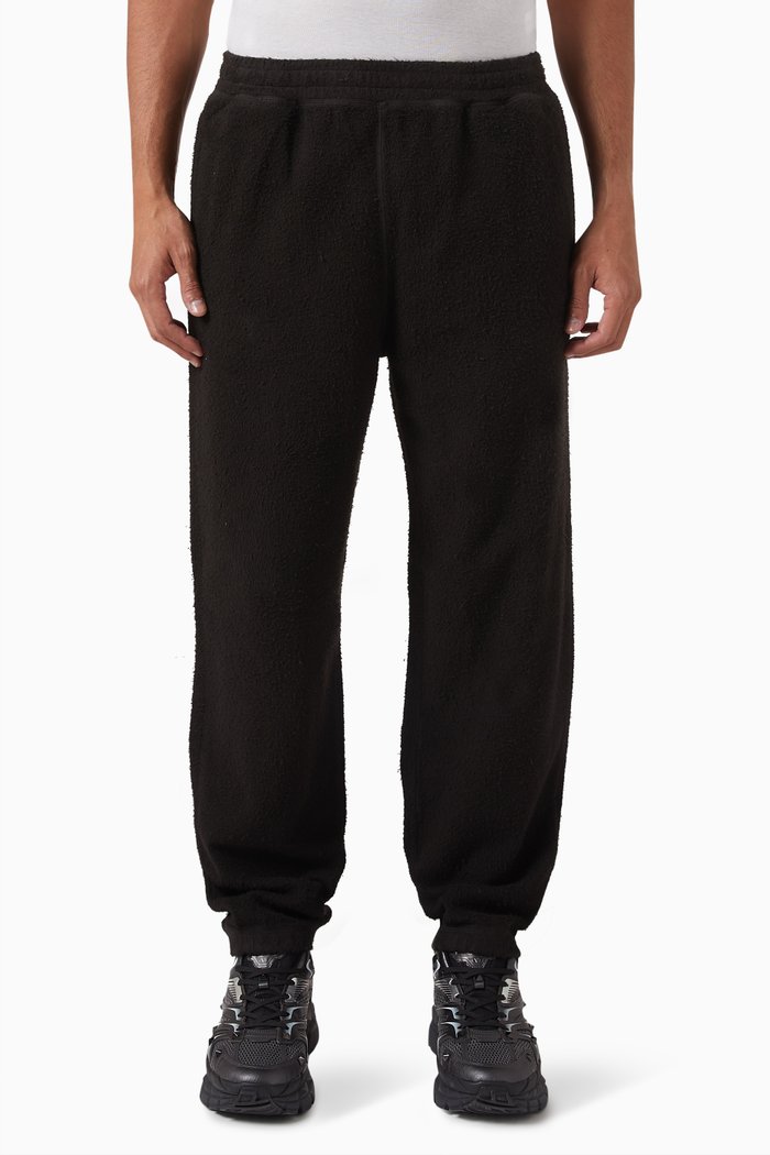 

Inside Out Fleece Pants in Cotton, Black