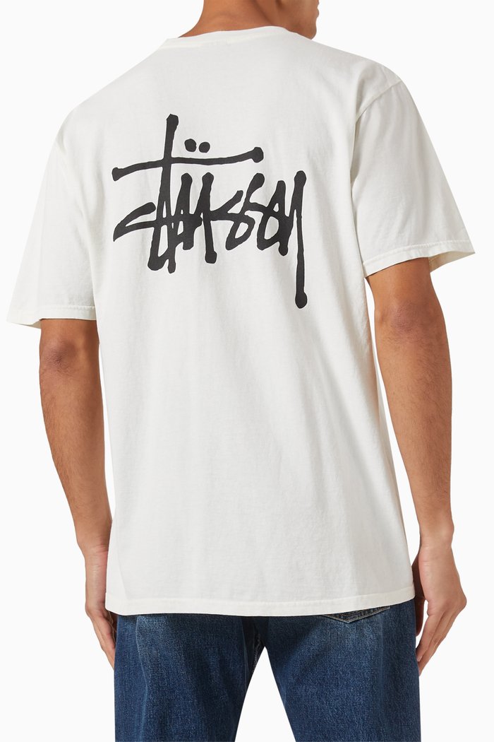

Logo Print T-shirt in Cotton, White