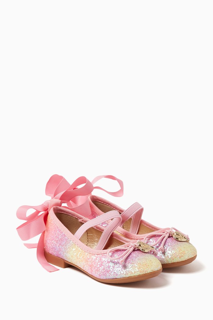 

Sugar Toddler Pump in Faux Leather, Pink
