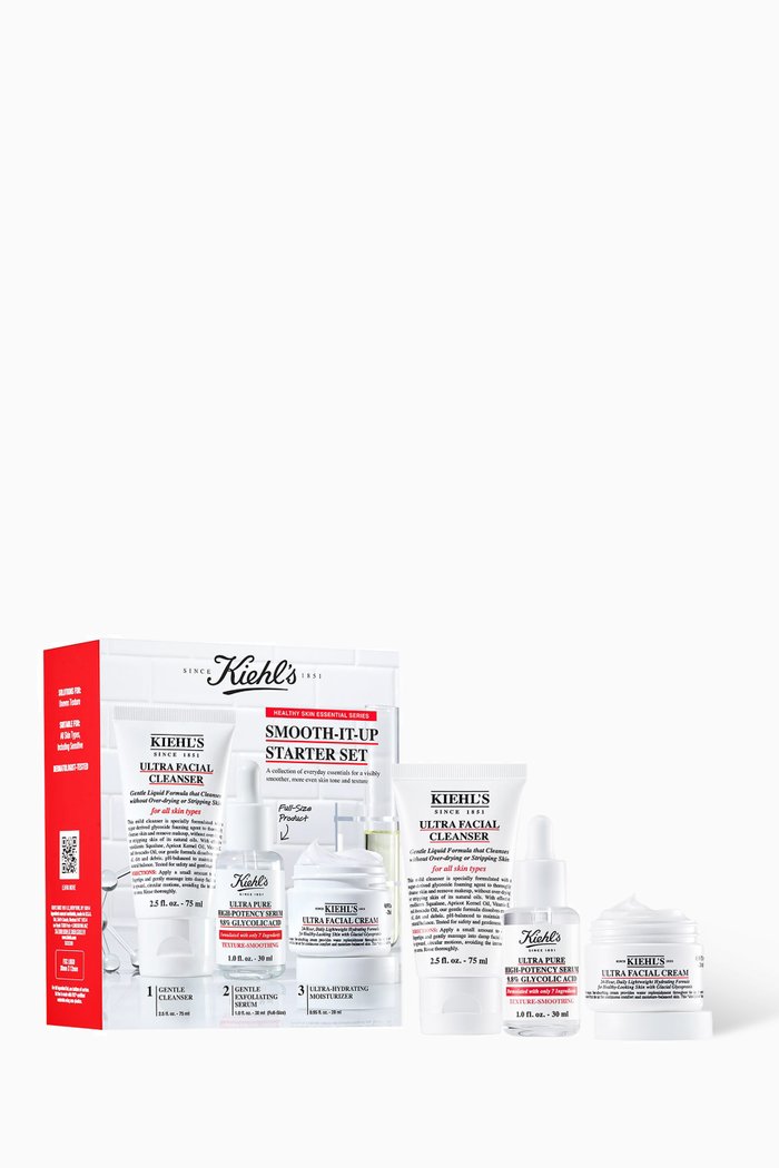 

Smooth-It Up Skincare Starter Set, Colourless