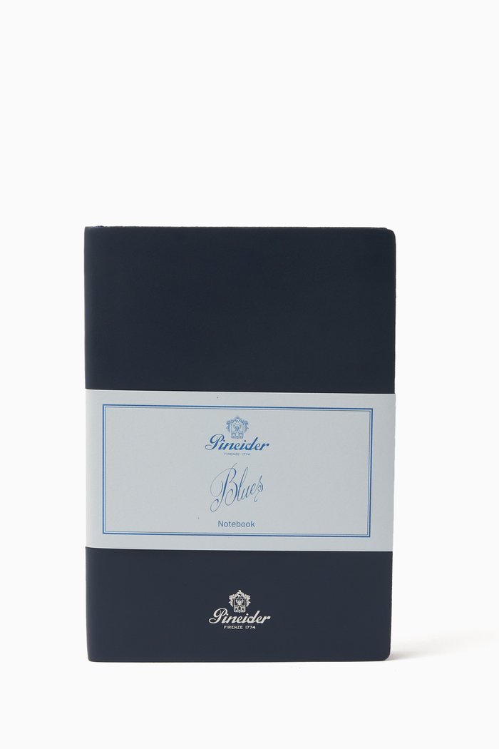 

Blues Notes, 14.8 x 21 Diary, Blue