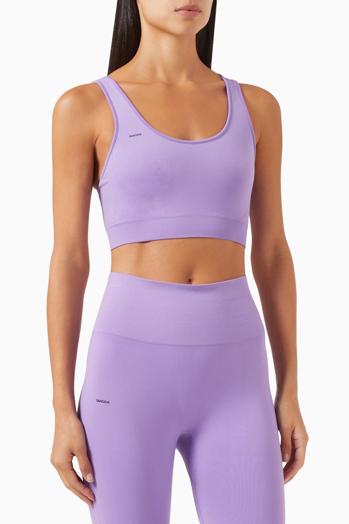 Activewear 2.0 Sports Bra in Bio-based Nylon, Purple