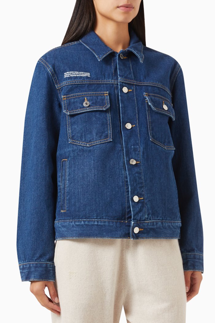 

Nettle Denim Jacket, Blue