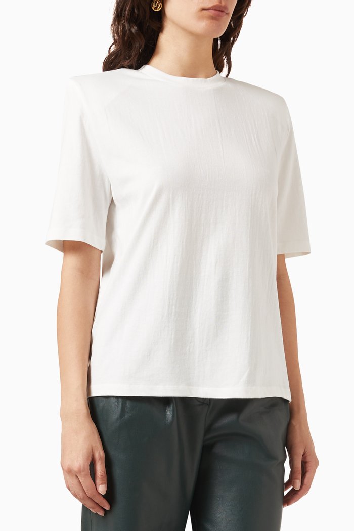 

Carrington T-shirt in Organic Cotton-jersey, White
