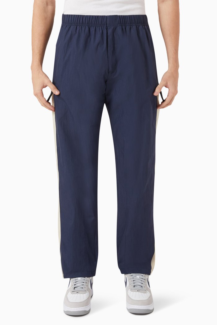 

Whitney Track Pants in Cotton-blend, Blue