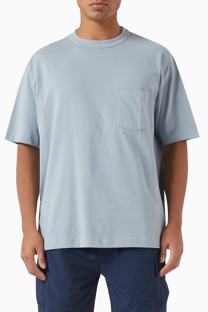 Leonard T-shirt in Cotton-jersey, Blue