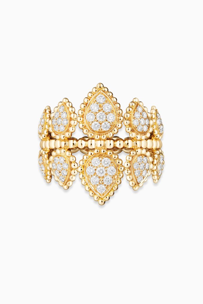 

Serpent Bohème Diamond Ring in 18kt Gold, Yellow
