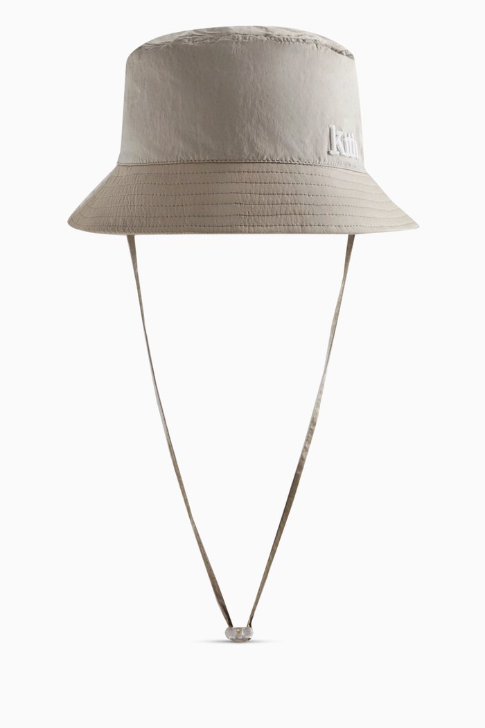 

Logo Bucket Hat in Wrinkle Nylon, Neutral