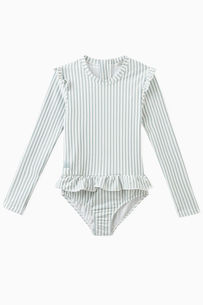 

Sillie Stripes-print One-piece Swimsuit in Polyester-blend, Multicolour