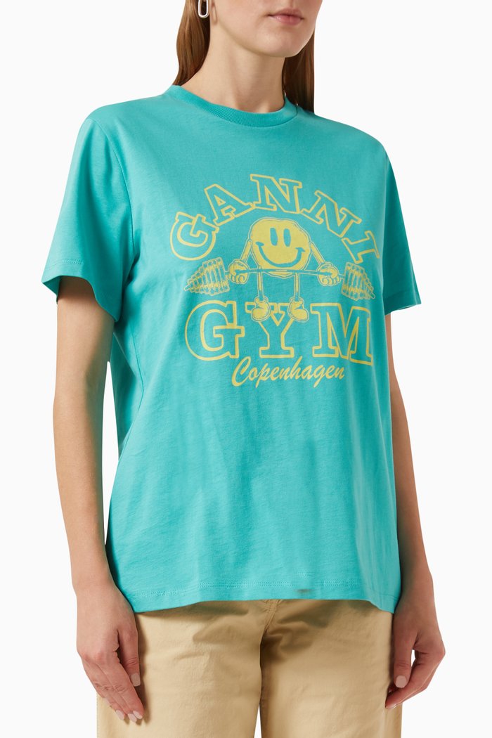 

Gym T-shirt in Jersey, Green