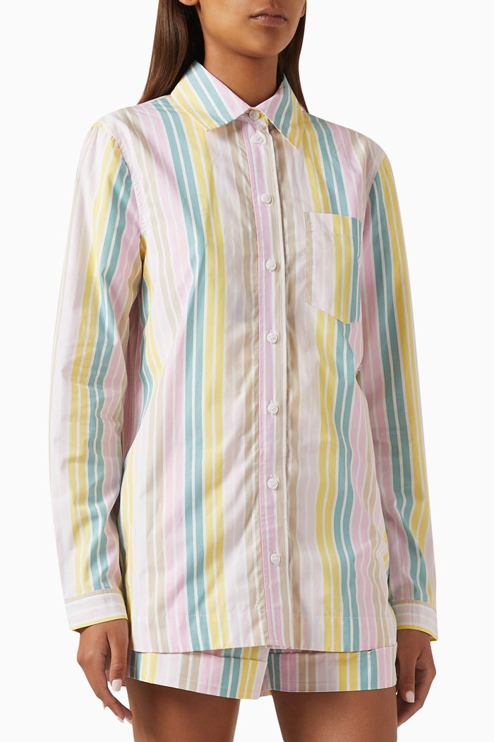 

Striped Shirt in Cotton, Multicolour