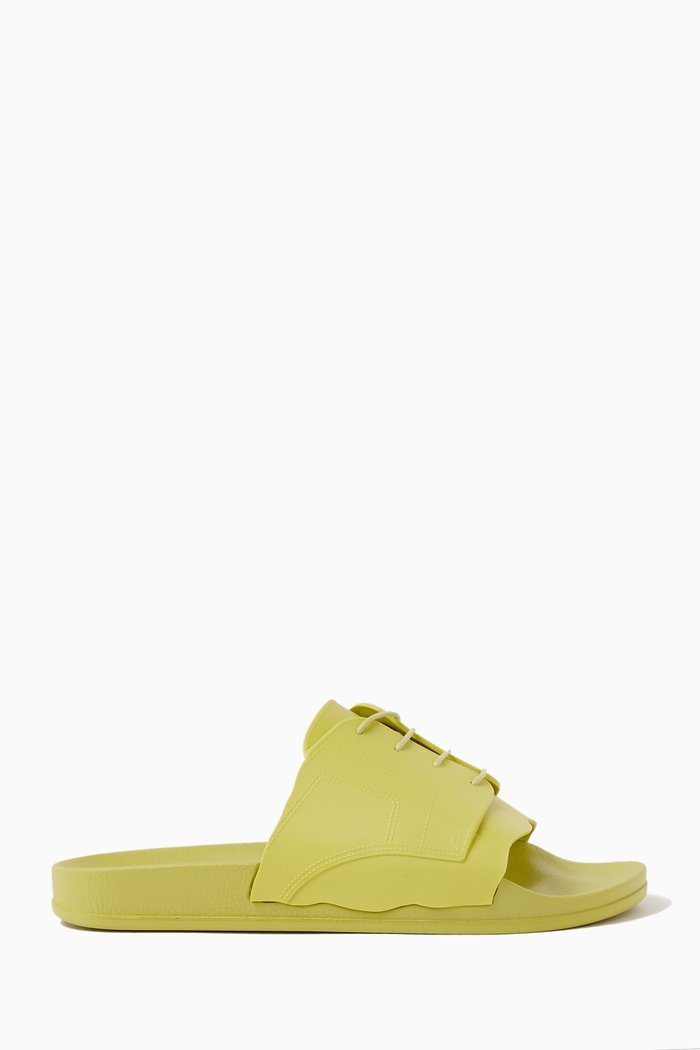 

Pool Slides in Rubber, Yellow