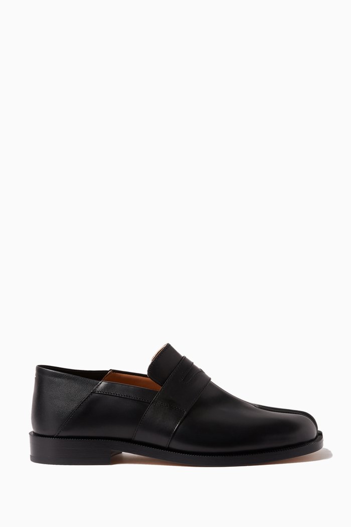 

Tabi Loafers in Calf Leather, Black