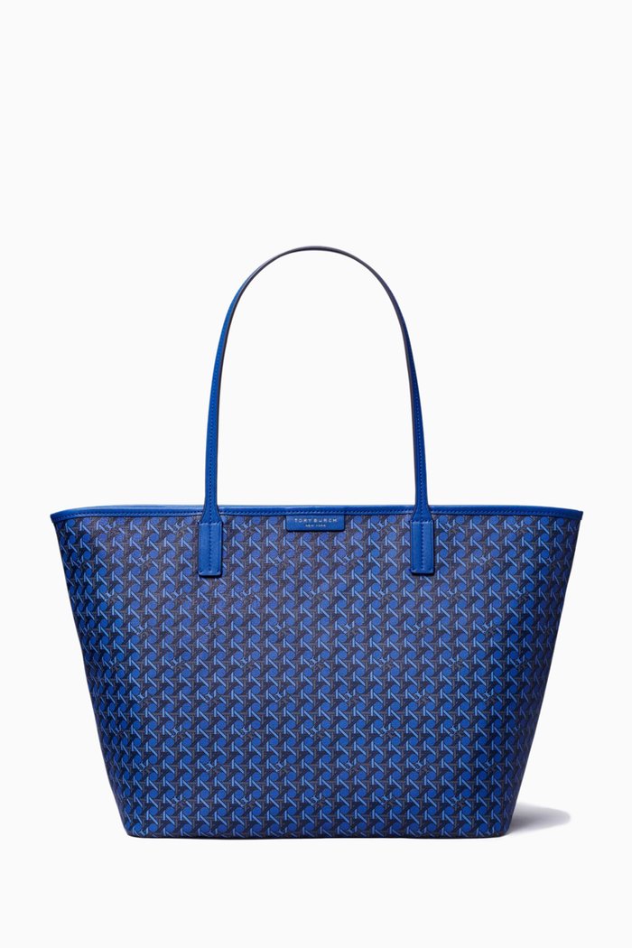 

Ever-ready Zip Tote Bag in Coated-canvas, Blue