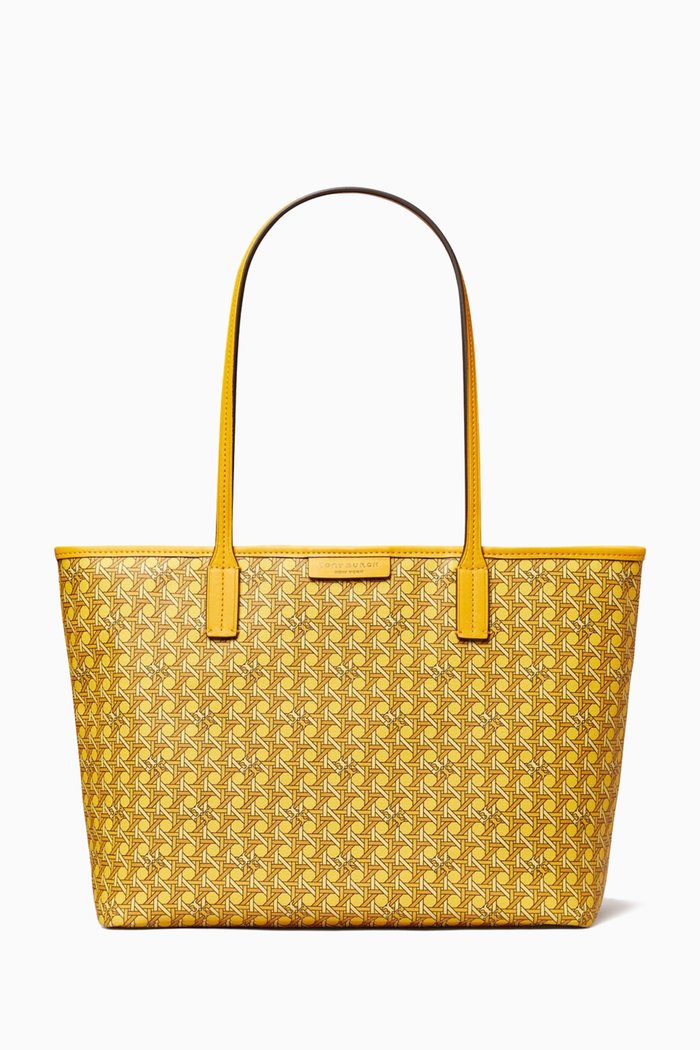 

Small Ever-ready Zip Tote Bag in Coated-canvas, Orange