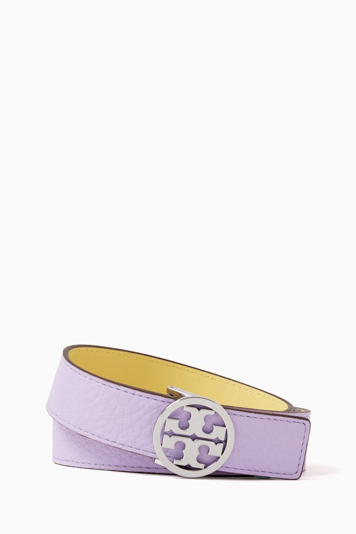 

1 Miller Reversible Belt in Leather, Multicolour