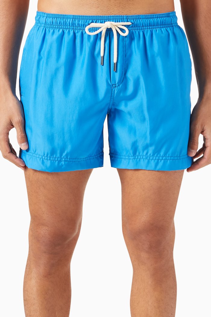 

Cala Di Volpe Swim Shorts in Nylon, Blue