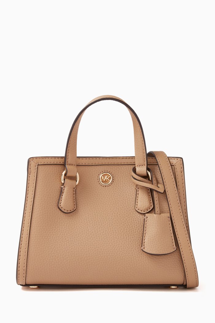 

XSmall Chantal Messenger Bag in Leather, Brown