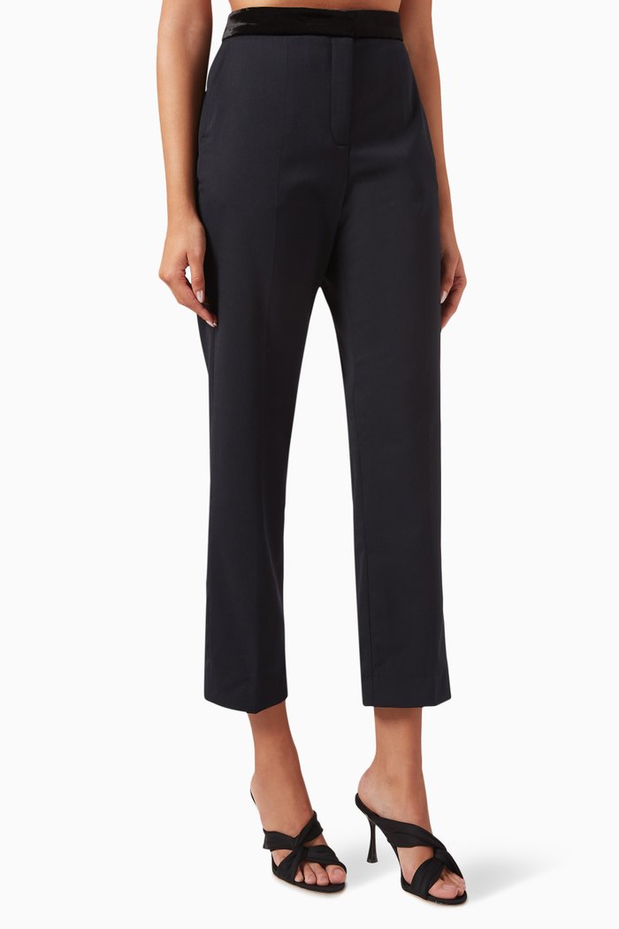 

Noam Tailored Pants in Wool-blend, Blue