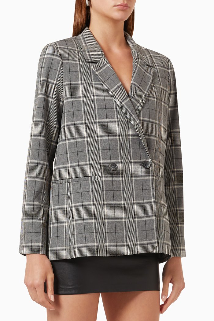 

Madeleine Blazer in Wool-blend, Grey