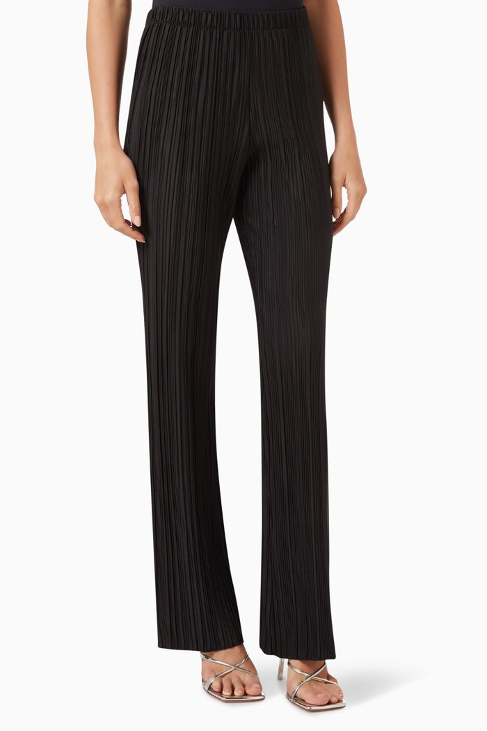 

Billie Pleated Pants, Black