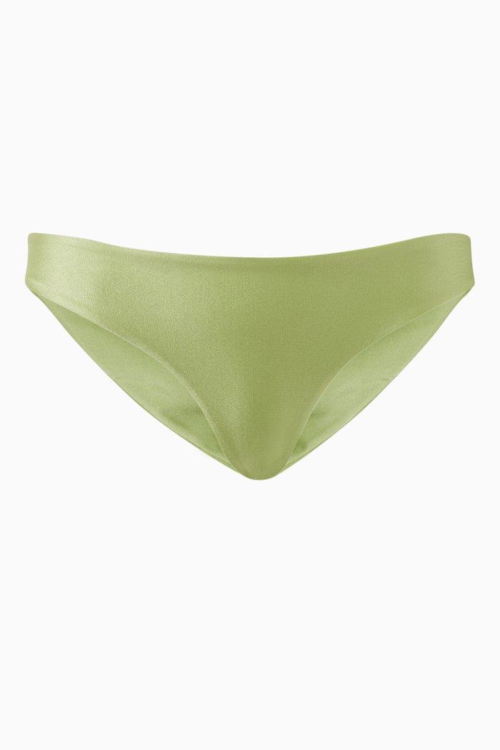 

Lure High-waist Bikini Briefs, Green