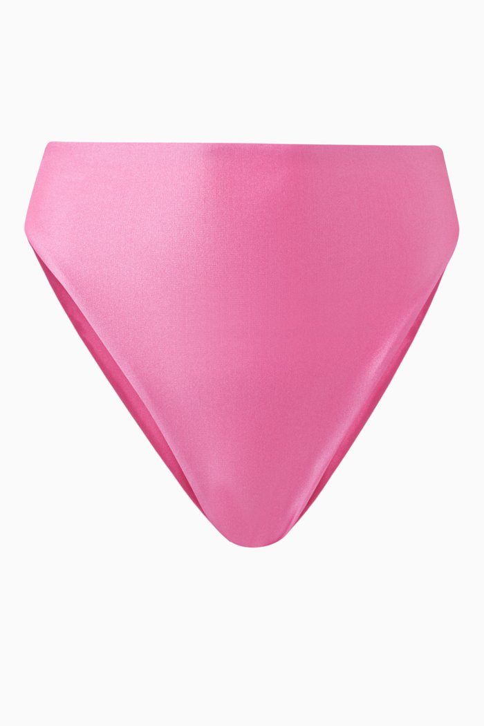 

Incline High-waist Bikini Briefs, Pink
