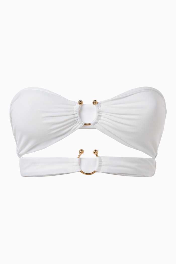 

Eva Bikini Top, White