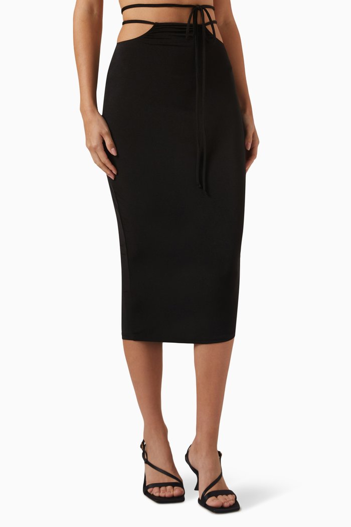

Wren Midi Skirt, Grey