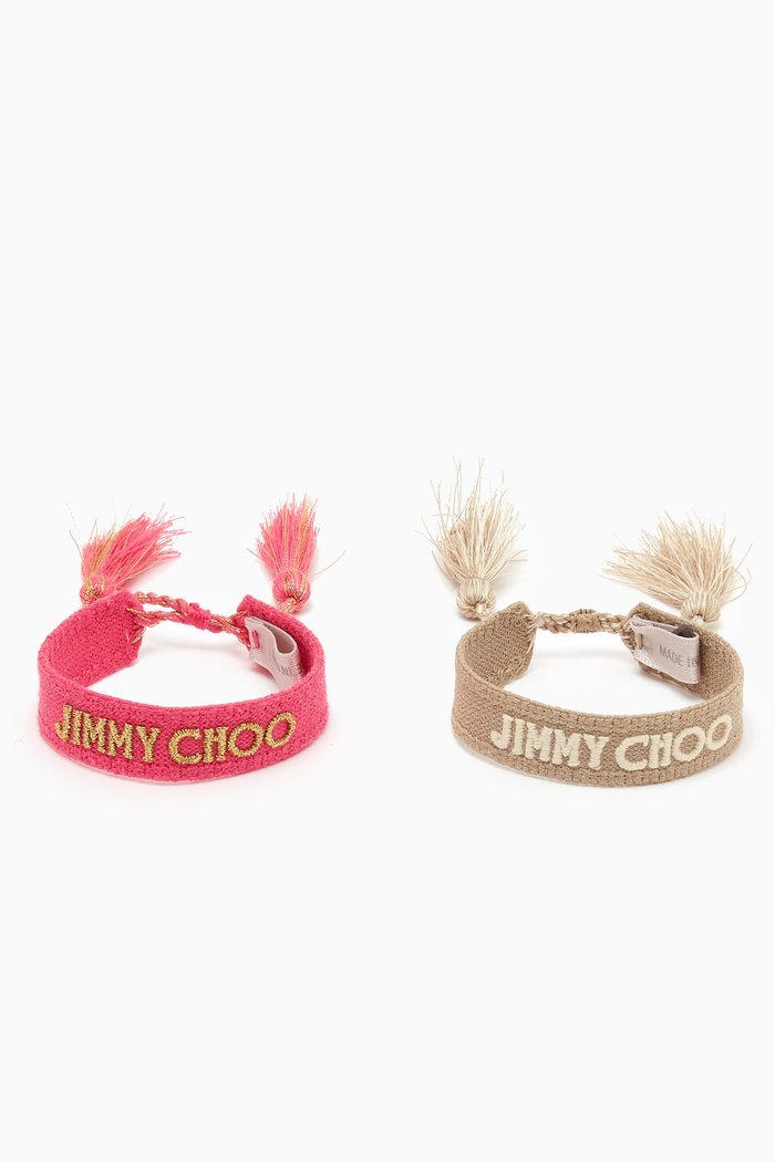 

Beach Bracelet Set, Pink