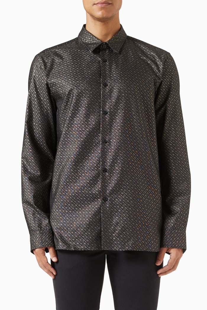 

Roger Shirt in Cotton Blend, Gold