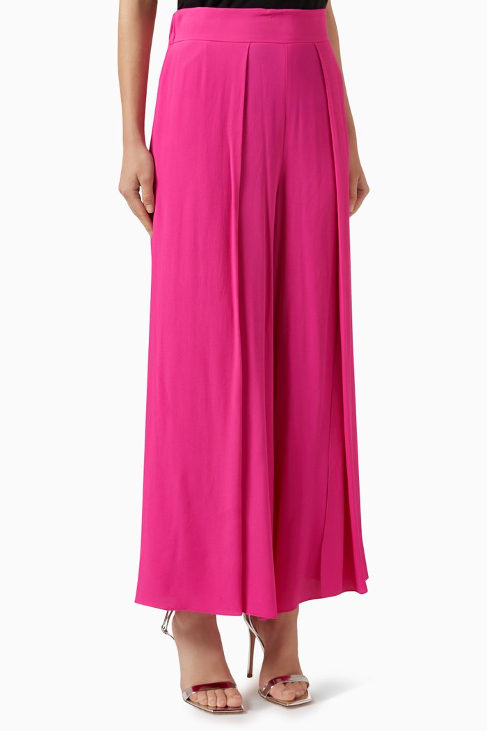 

Ossido Pants in Crepe de Chine, Pink