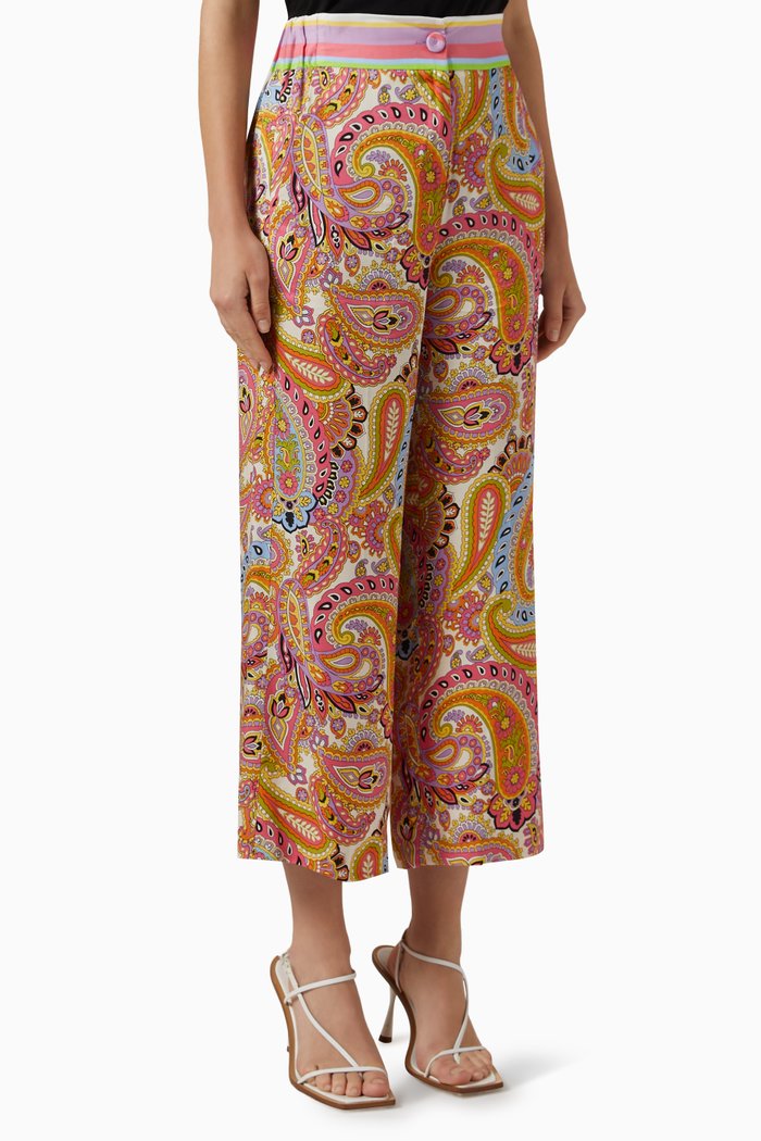 

Benito Pants in Twill, Multicolour
