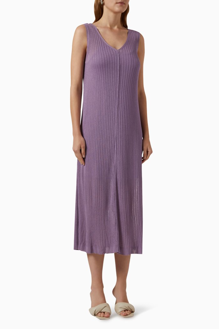 

Fervido Midi Dress, Purple